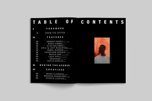 Spread, Table of Contents